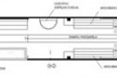 Teatro Oficina, planta níveis 0.00m e -3.00m do projeto de Lina e Elito [Escritório Arquiteto Edson Elito]