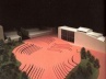Teatro-Estádio, maquete de acordo com o projeto de João Batista Martinez Corrêa [Programa da peça Os Sertões: A terra]