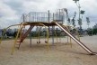 Estação do brincar, brinquedo de Elvira de Almeida, Parque Erasmo, Santo André SP<br />Foto Ana Luzia Ribeiro Mello, 11 mai. 2007  [dissertação “O brinquedo do parque”]