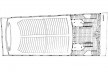 Planta do térreo, Cine Trianon (atual Cine Belas Artes), São Paulo<br />Autoria de desenho não identificada  [Acrópole, n. 215, set. 1956, p. 448]