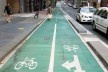 Ciclovia no centro de Sydney<br />Foto Gabriela Celani 