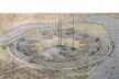 Universidade de Bagdá, 1957, Frank Lloyd Wright, mostra “The Human Insect: Antenna Architectures 1887-2017”<br />Foto Ana Tagliari / Wilson Florio, 2018 