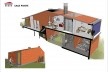 Casa ponte. “Todos sob o mesmo teto” – casas escalonadas. 1º. Lugar Concurso Público Nacional de Arquitetura para Novas Tipologias de Habitação de Interesse Social Sustentáveis<br />Autores do projeto  [equipe vencedora]