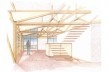 Residência Pio IX, perspectiva, São Paulo SP Brasil, 1999. Arquitetos Marcelo e Marta Aflalo<br />Elaboração Marcelo Aflalo 