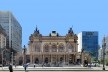 Teatro Municipal de São Paulo<br />Fotomontagem Victor Hugo Mori, 2010 