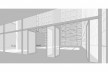 Caja Granada, Granada, Andaluzia, Espanha, 2001. Arquiteto Alberto Campo Baeza<br />Modelo tridimensional Miguel Pastore Bernardi / Imagem Edson da Cunha Mahfuz 