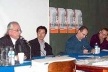 Mesa de abertura: homenagem "Centenário Lúcio Costa": Alberto Xavier, Hugo Segawa, Abílio Guerra e Guilherme Wisnik (6/10/02)<br />Foto Hugo Segawa 