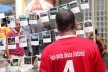 De forma poética, temos grande expressão do cunho do projeto cultural e da intervenção realizada, Rua Halfeld, Juiz de Fora, 30/05/2015<br />Foto Rodrigo Souza 