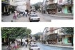 Urbanização Estrada da Gávea – antes e depois<br />Imagem do autor do projeto 