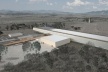 Vista externa geral do conjunto<br />Desenho do escritório 