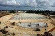 Plaza en construcción el 26 Noviembre 2007<br />Foto divulgação 