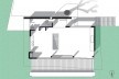 Residência SM (Casa Borboleta), planta superior, Caxias do Sul RS, arquitetos Fernando dos Santos Rocha Machado e Rovena Maria Schumacher<br />Imagem divulgação 
