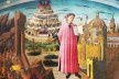 Domenico di Michelino, Dante lendo a Divina Comédia, Santa Maria del Fiore, Firenzi, 1465<br />Foto divulgação  [Wikimedia Commons]
