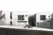 Vila Amélia, perspectiva externa do conjunto, Sertãozinho SP, 2015-2017. Arquitetos Fernando O’Leary, Pedro Domingues e Pedro Faria<br />Imagem divulgação  [Vaga Arquitetura]