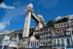Centro Histórico de Salvador, aspecto de casarões na encosta e o Elevador Lacerda<br />foto Fabio Jose Martins de Lima 