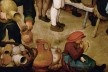 O casamento do camponês, Pieter Bruegel (o velho), detalhe, 1567<br />Foto divulgação  [Kunsthistorisches Museum de Vienna]