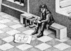 Escher, Belvedere, 1958(detalhe)
