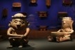 Exposição “Bancos indígenas: entre a função e o rito”, Museu da Casa Brasileira, São Paulo, fev./jun. 2006, curadoria de Adélia Borges e Cristiana Barreto<br />Foto Mariana Chama 