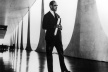 Oscar Niemeyer na varanda do Palácio do Alvorada<br />Foto M. M. Fontenelle  [Departamento de Patrimônio Histórico do Distrito Federal]