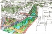 Fig. 20 – No mesmo enquadramento da Figura 16, o croqui do Parque Linear da Prainha a partir da vista sobre o Largo do Mundéu e Chafariz (Praça Bispo Dom Aquino) e Igreja Bom Despacho (à esquerda) [SILVA, 2007: 230. /Org.: SILVA, Geovany J. A., 2007]