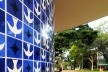 Igreja Nossa Senhora de Fátima, projeto de Oscar Niemeyer e painel de azulejos de Athos Bulcão, Brasília DF Brasil<br />Foto Tony Winston/Agência Brasília  [Wikimedia Commons]
