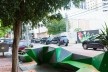 Parklet Joaquim Antunes. Zoom e Contain It.<br />Foto Fabio Arantes 