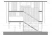 Vila Taguaí, corte longitudinal das casas 1, 4 e 6, Carapicuiba SP, 2007-2010. Arquitetos Cristina Xavier (autora), Henrique Fina, Lucia Hashizume e João Xavier (colaboradores)