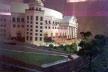 Maquete da Igreja Universal do Bairro do Iguatemi, Salvador-Ba. Edifício projetado especificamente para as atribuições funcionais de uma Igreja. Observar referências históricas como o grande frontão sobre colunata. “Igreja Colagem”