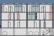 Modulação estrutural não impede a variação na composição das placas externas, impedindo que as fachadas se tornem monótonas<br />Imagem dos autores do projeto 