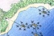 Croqui da implantação<br />Imagem dos autores do projeto 