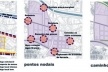 Fluxos, Pontos Nodais e Caminho do Verde<br />Imagem dos autores do projeto 