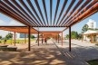 Parque Sabesp Mooca, pergolado. Levisky arquitetos estratégia urbana<br />Foto Ana Mello 
