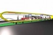 Estação de transferência. Modulação permite modelos maiores <br />Imagem dos autores do projeto 