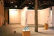 Exposição Território de Contato, Marcos Acayaba e Nicolás Robbio (módulo 2), curadoria Marta Bogéa e Abilio Guerra, Sesc Pompéia, 2013<br />Foto Juan Guerra 
