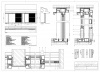 Proyecto Ejecutivo de restauración de "La Ricarda", fase 2. B1 + F17 - Brass. Los detalles técnicos de los marcos. Arquitectos Fernando Álvarez y Jordi Roig (de julio de 2001