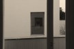 Eixo visual formado pelas aberturas das alas direita e esquerda, Museu de Serralves, Porto<br />Foto Ney Zillmer Neto 