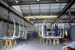 Centro de Tecnologia da Rede Sarah, produção de veículos para trânsito externo, Salvador BA. Arquiteto João Filgueiras Lima, Lelé<br />Foto divulgação  [Acervo CTRS]