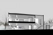 Casa Sarabhai, corte, Shadibag, Ahmedabad, India, 1952-55. Arquiteto Le Corbusier<br />Modelo tridimensional Matheus Bragagnolo / Imagem Edson Mahfuz 
