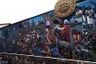 Painel gigantesco em rua de Cusco/Peru<br />Foto Adriana Idalina Rojas Gutierrez 