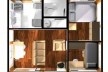 Planta da unidade habitacional<br />Imagem dos autores do projeto 
