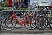 Bologna Centrale, bicicletas emparelhadas em frente a estação ferroviária<br />Foto Fabio Jose Martins de Lima 