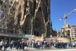 Turistas na fachada do Nascimento, 2017<br />Foto Celma Chaves 