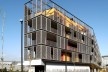 Conjunto Habitacional Fira de Barcelona – L’Hospitalet de Llobregat, fachada sul, Barcelona 2009. ONL Arquitectura<br />Foto Gianluca Giaccone 
