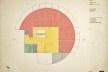 Embaixada da França, Chancelaria, planta sexto andar, Brasília, 1962-1964, arquiteto Le Corbusier<br />Imagem divulgação  [Fondation Le Corbusier]