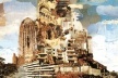 Fig 06: Nils-Ole Lund - Torre de Babel, depois de 1970 [Lund, Nils-Ole. Collage Architecture, Berlin, 1990]