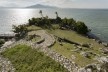 Fortaleza de Santo Antônio, Ilha de Ratón Grande, Florianópolis<br />Foto Ronaldo Azambuja 