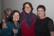 Mirela Geiger de Mello, Avany de Francisco Ferreira e Helena Ayoub, festa de lançamento do livro “Abrahão Sanovicz, arquiteto”, IAB/SP, 22 ago. 2017<br />Foto Fabia Mercadante 