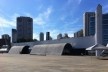 Biblioteca Victor Civita, Memorial da América Latina, São Paulo. Arquiteto Oscar Niemeyer<br />Foto Abilio Guerra 