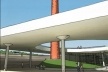 Croqui perspectiva acesso<br />Imagem do autor do projeto 
