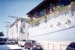 Academia Vila Forma, fachada lateral em detalhe<br />Foto do autor 